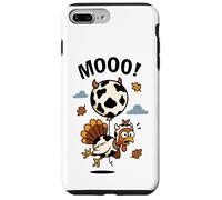 Turkey Moo in Cow Costume with Balloon Funny Thanksgiving Case for iPhone 7 Plus/8 Plus
