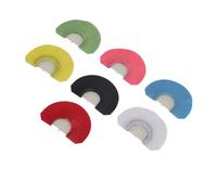 Turkey Mouth Call Set, 7 Colors Comfortable Diaphragm Calls for Outdoor, Realistic Sounds for Beginners and Experts, Durable Iron and Fabric Materials