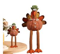 Turkey Plush Toy - Thanksgiving Fall Stuffed Animals | Home Centerpieces for Autumn Apartment Dormitory School Offices Birthday Party