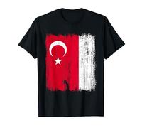 Turkey Poland Half Flag Turkish Polish Ancestry T-Shirt
