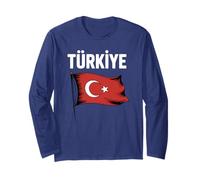 Turkey Pride Turkish Flag Long Sleeve T-Shirt