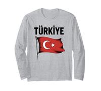 Turkey Pride Turkish Flag Long Sleeve T-Shirt