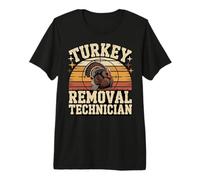 Turkey Removal Technician Hunter Gobbler Design Premium T-Shirt