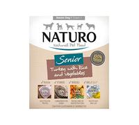 Naturo Turkey and Rice With Veg Tray Senior Dog Food - 7 x 400g