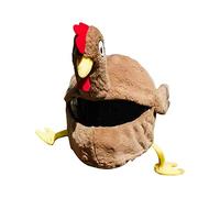 Turkey Shape Motorcycle Helmet Cover Soft Plush Universal Funny Helmet Cover