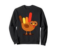 Turkey Sign Language ASL Love Interpreter Sweatshirt
