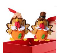 Turkey Stuffed Animal Cute Soft Thanksgiving Toy