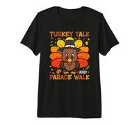 Turkey Talk and Parade Walk Thanksgiving Premium T-Shirt