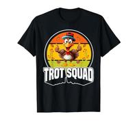 Turkey Trot Squad Thanksgiving Run Costume Pilgrim Running Value Graphic T-Shirt, Men, Black, XL