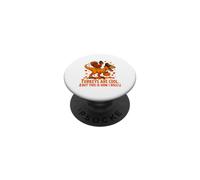 Turkeys Are Cool But This Is How I Roll Funny Thanksgiving PopSockets Adhesive PopGrip