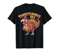 Turkeysaurus Rex Thanksgiving Jokes for Dinosaur Fans T-Shirt