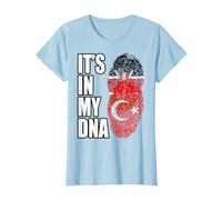 Turkish And Kenyan Mix Heritage DNA Flag T-Shirt