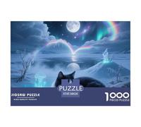 Turkish Angora Jigsaw Puzzles for Adults 1000 Beautiful Decoration Puzzle Pet Cat Fun Present & Activity for Home38x26cm/1000pcs