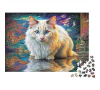 Turkish Angora Puzzle 1000 Piece Impossible Puzzle for Adults, Family Activity & Challenging Toy 70x50cm/1000pcs