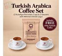Authentic Turkish Coffee Kurukahveci Mehmet Efendi (5x100g) Uk Seller &FreePost