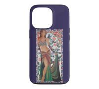 Turkish Belly Dancer With Traditional Art Background Case for iPhone 13 Pro