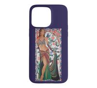 Turkish Belly Dancer With Traditional Art Background Case for iPhone 15 Pro Max