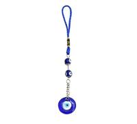 Turkish Blue Evil Eye Car Key Hanging Ornament Zinc Alloy