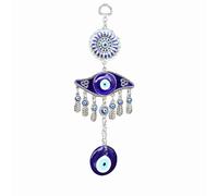 Turkish Blue Evil Eye Hanging Decor for Wall and Door,Evil Eye Amulet Nazar Decoration