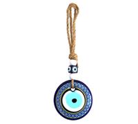 Turkish Blue Evil Eye Hanging Decor for Wall and Door,Evil Eye Amulet Nazar Good Luck Protection Decoration