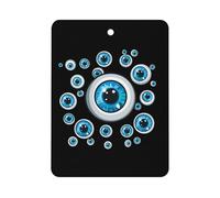 Turkish Blue Evil Eyes Car Air Freshener Decorative Hanging Aromatherapy Tablets for Car Trucks Square