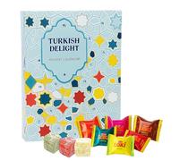Turkish Delight Advent Calendar 2025 - Assorted 24 Days Christmas Countdown Calendar 2025 of Turkish Delight Sweets Selection. Christmas Gifts for Women, Secret Santa Gifts