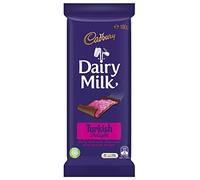 Turkish Delight Cadbury Dairy Milk Chocolate Bar (Pack of 2) Gift Bundle LETTERBOX Friendly Box with Amazon Prime Delivery