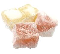 Turkish Delight Rose & Lemon Flavour Traditional Sweets by Kingsway 500g