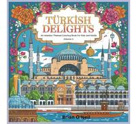 Turkish Delights: An Istanbul-Themed Coloring Book for Kids and Adults