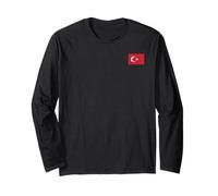 Turkish Flag Long Sleeve T-Shirt