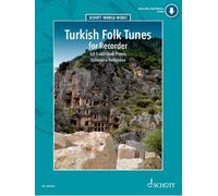 Turkish Folk Tunes for Recorder: 60 Traditional Pieces by Valentina Bellanova