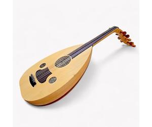 Turkish Oud "The Turkish Butterfly" - Handcrafted Wooden Musical Instrument with Soft Case - Professional Quality for Beginners and Experts - Authentic Middle Eastern Sound
