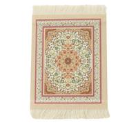 Turkish Placemats, Dining Table Mats, Turkish Tassel Placemats, Heat Resistant Table Mats, Wipeable Table Pads, Kitchen Table Decoration, Wipeable Turkish Tassel Placemats for Home Parties and Everyda