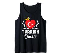 Turkish Queen Turkey Flag Proud Turkish Woman Tank Top