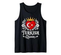 Turkish Queen Turkey Flag Proud Turkish Woman Tank Top