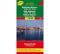 Turkish Riviera, East: Antalya - Side - Alanya Road and Leisure Map (Country Mapping): Toeristische wegenkaart 1:150 000