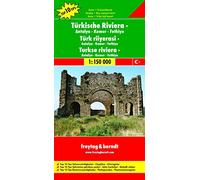 Turkish Riviera, West: -Antalya - Kemer - Fethiye Road & Leisure Map: Toeristische wegenkaart 1:150 000