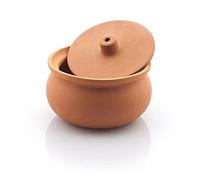Turkish Spanish Earthenware Natural Traditional Terracotta Casserole Stew Pot Dutch Oven Cocotte 16cm With Lid UK