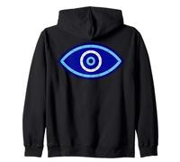 Turkish Talisman of Nazar Protection from Evil Eye Zip Hoodie