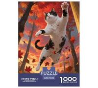 Turkish Van 1000pcs Pet Paper Jigsaw Puzzle Challenging & Brainteasing Beautiful Decoration for Adults And Kids 70x50cm/1000pcs