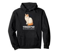 Turkish Van Cat Funny Pet Quote Probably In The Sink Pullover Hoodie