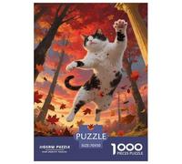 Turkish Van Cat Jigsaw Puzzles for Adults Fun 1000 Piece Animal Education Game Intellectual Game Decoration Stress Relief Toy Relaxation And Intelligence 70x50cm/1000pcs