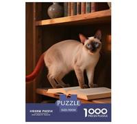 Turkish Van Puzzle 1000 Pieces for Adults Leisure Hobby Relax Stress Free Pet Cat Eco-Friendly Packaging 70x50cm/1000pcs