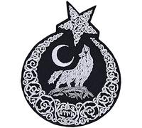 Turkish Wolf Sew on Patch - Tactical Patch Iron on Patches for Turk Patriots, Turk Military, Veterans and Turk Bikers - Wildly Popular Coat of Arms Patch for All Fabrics | 80x100mm