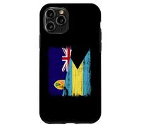 Turks and Caicos Islands Bahamas Half Flag Case for iPhone 11 Pro
