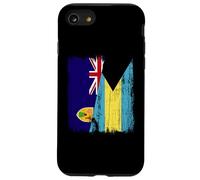 Turks and Caicos Islands Bahamas Half Flag Case for iPhone SE (2020) / 7 / 8