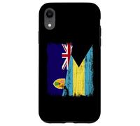 Turks and Caicos Islands Bahamas Half Flag Case for iPhone XR