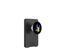 Turks and Caicos Islands Bahamas Half Flag PopSockets PopWallet for MagSafe