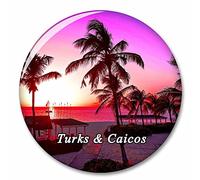 Turks & Caicos Islands Fridge Magnet Decorative Magnet Bottle Opener Tourist City Travel Souvenir Collection Gift Strong Refrigerator Sticker