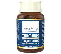 Turmeric, 10,000 mg, Maximum Strength, 80 Vegetable Capsules, Estado Puro